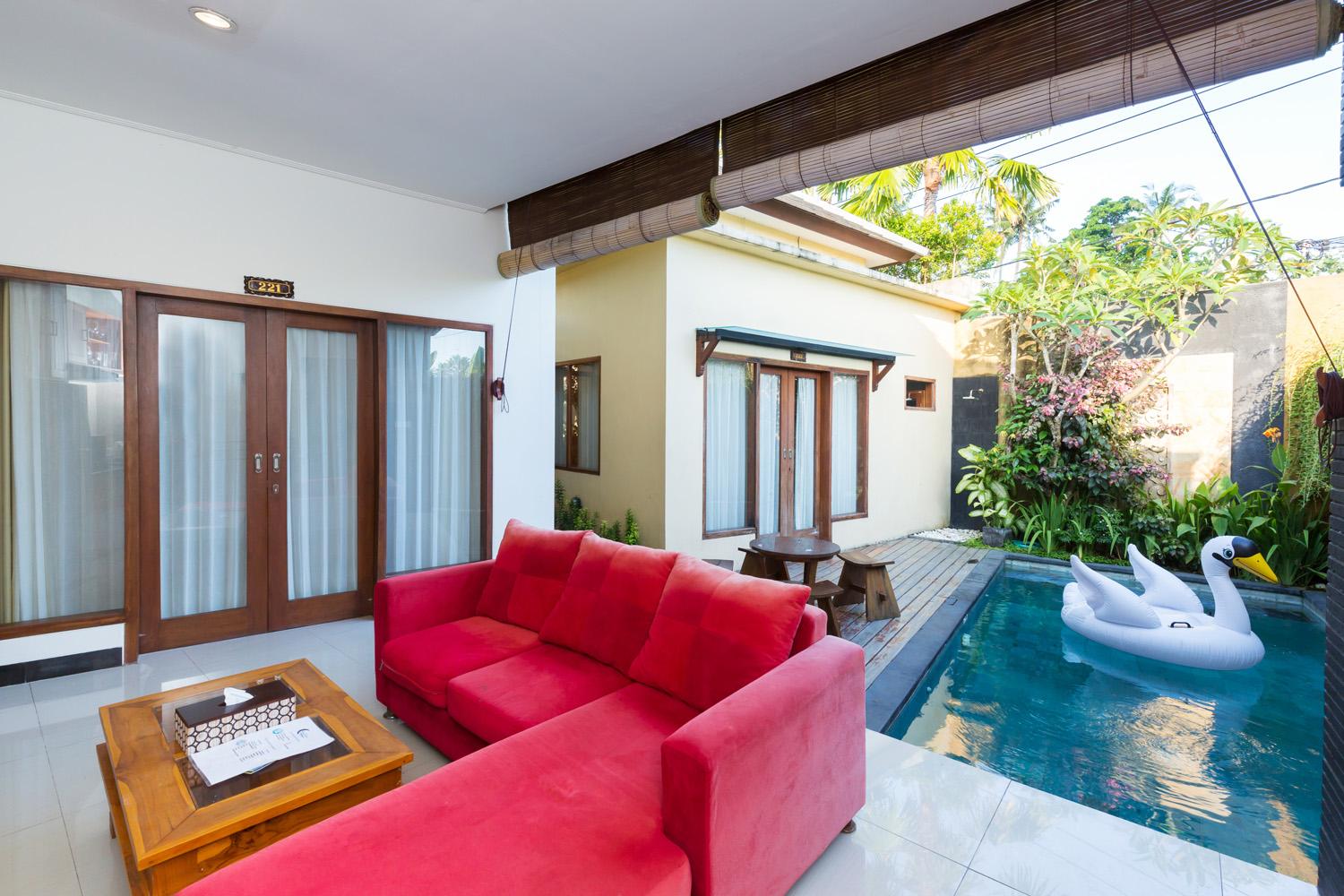 1 Bedroom The Dewi Villa Canggu2